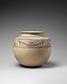 Jar with a frieze of stylized animals, Ceramic, paint