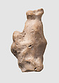 Fragment of a figure, Ceramic, Parthian