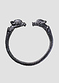 Bracelet with boar terminals, Bronze, Iran
