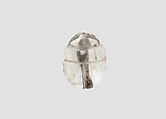 Scarab seal, Rock crystal