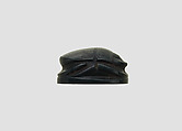 Stamp seal (scarab) with monster, Hematite, Phoenician