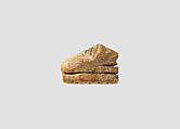 Stamp seal (lion-shaped) with animal, Steatite, glaze, Syro-Anatolian-Levantine
