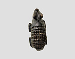 Stamp seal and modern impression: geometric pattern, Steatite or chlorite, Halaf