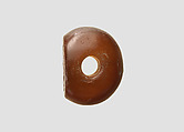 Stamp seal, Chalcedony, brown, Sasanian