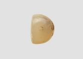 Stamp seal, Chalcedony, milky, Sasanian