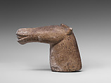 Horse-headed pestle (?), Limestone, Scythian (?)