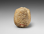 Female head, Gypsum alabaster, Sumerian