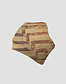 Sherd, Ceramic, paint, Samarra