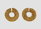 Earrings, Gold, Iran
