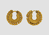 Earrings, Gold, Achaemenid