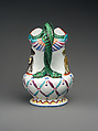 Jug with Assyrian-inspired decoration, Porcelain, British
