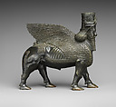 Human-headed winged bulls, Bronze, British