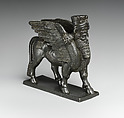 Human-headed winged bull, Bronze, British