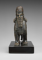 Human-headed winged lion, Bronze, marble, British