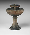 Urn with Assyrian scenes, Slate, bronze, French