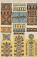Nineveh and Persia No. 1, plate XII from The Grammar of Ornament, 3rd edn., Owen Jones  British, Color lithograph, British