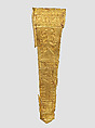Forgery (?) scabbard, Gold