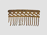 Bronze comb, Bronze, Alanic