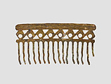 Bronze comb, Bronze, Alanic