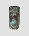Bronze belt end tip, Metal, Alanic