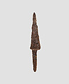 Iron arrow tip, Metal, Alanic