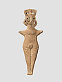 Nude female figure, Ceramic