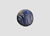 Stamp seal (conoid) with cultic scene, Lapis lazuli, Assyro-Babylonian or Achaemenid
