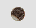 Stamp seal, Agate, banded, Sasanian