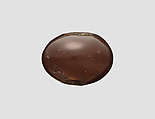 Stamp seal, Chalcedony, brown, Sasanian