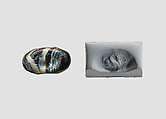 Stamp seal, Agate, Sasanian