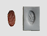 Stamp seal, Agate, Sasanian