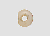 Stamp seal, Chalcedony, milky, Sasanian