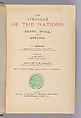 History of the Ancient Peoples of the Classic East, Paper, board, cloth, French, British