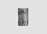 Cylinder seal and modern impression, Lapis lazuli, Sumerian