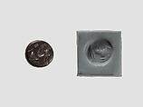 Stamp seal, Hematite, Sasanian