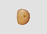 Stamp seal, Chalcedony, brown, Sasanian