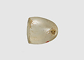 Conoid seal, Rock Crystal (Macrocrystalline Quartz), Stamp seal (conoid) with cultic scene