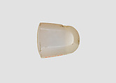 Stamp seal (octagonal pyramid) with cultic scene, Neutral Chalcedony (Quartz), Assyro-Babylonian