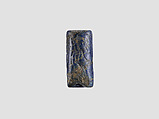 Cylinder seal, Lapis lazuli, Akkadian
