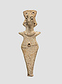 Nude female figure, Ceramic