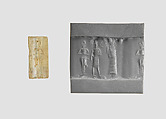 Cylinder seal, Rock crystal, Babylonian