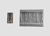 Cylinder seal, Hematite, Babylonian