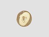 Cylinder seal with cultic scene, Neutral Chalcedony (Quartz), Assyrian