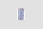Cylinder seal with cultic scene, Blue Chalcedony (Quartz), Assyro-Babylonian