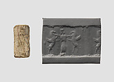 Cylinder seal, Jasper, ribbon, Achaemenid
