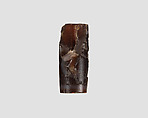 Cylinder seal, Stone, brown and white, Achaemenid
