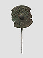 Disc-headed pin, Bronze, Iran