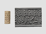 Cylinder seal, Ceramic (partially vitrified), Mitanni