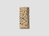 Cylinder seal, Ceramic (partially vitrified), Mitanni