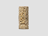 Cylinder seal, Ceramic (partially vitrified), Mitanni